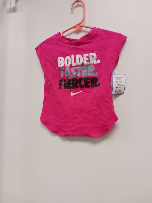 Pink/Black Nike Shirt, 2T G