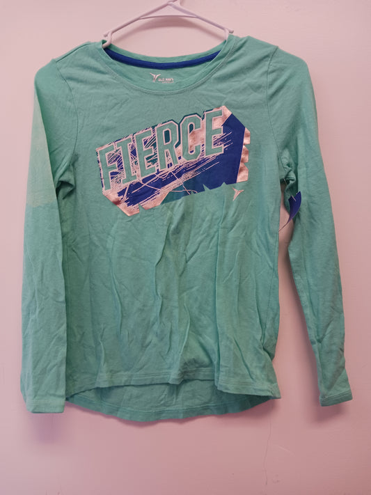 green Old Navy Fierce Shirt  10/12, 10 G