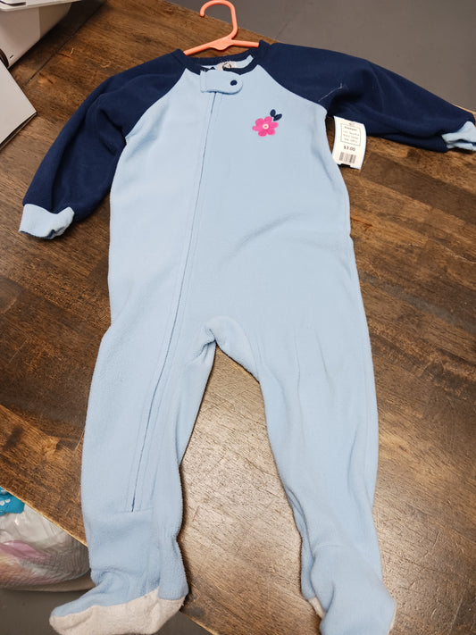 Navy/Blue Gerber Sleeper, 18M G