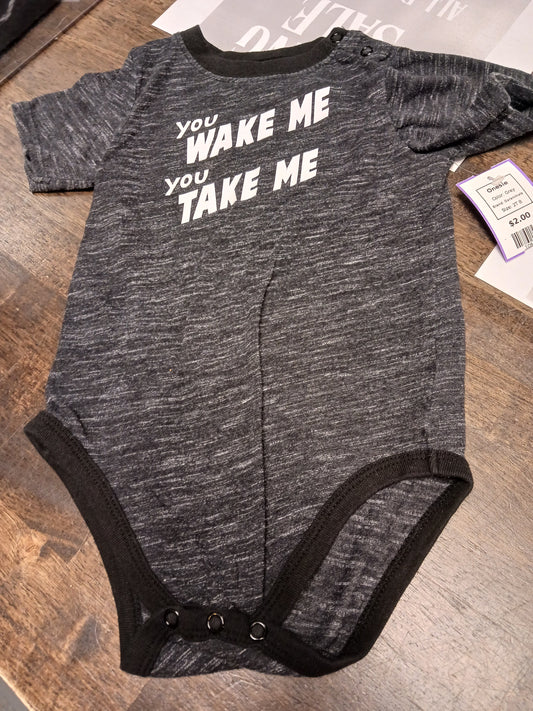 Grey Garanimals Onesie, 2T B