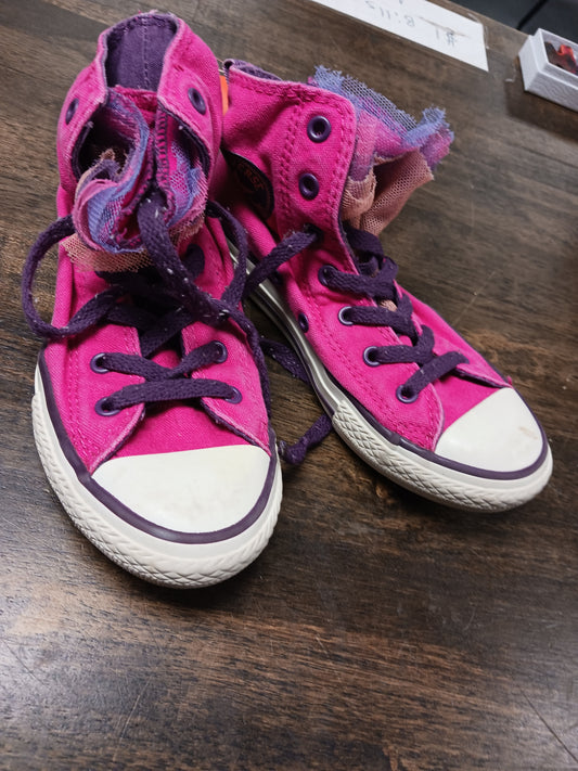 Pink/Purple Converse Sneakers, 1 G