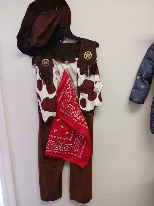 brown  4 piece Cowboy Oufit, 8 B