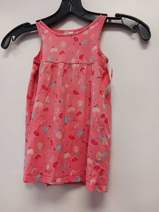 orange H & M Fruit Dress, 12M G
