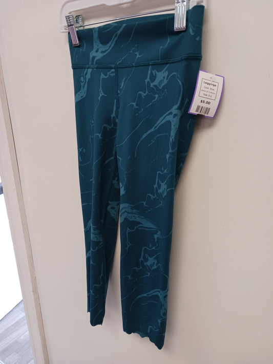 Blue All In Motion Leggings, 6 G