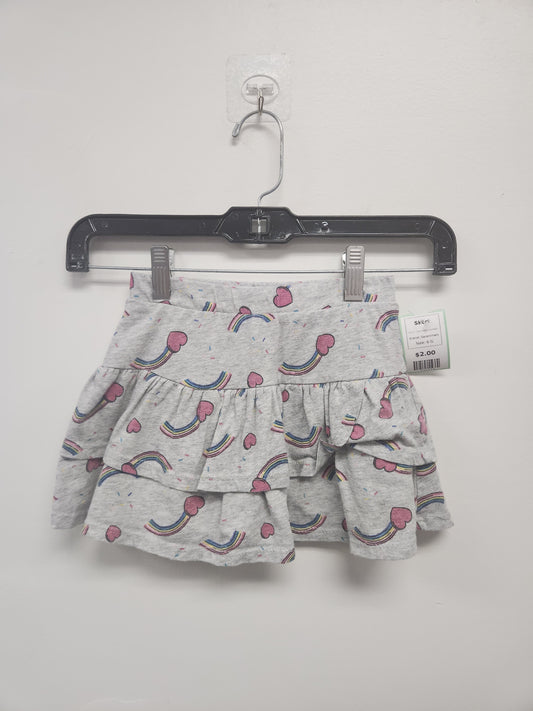Grey Rainbow/Heart Garanimals Skort, 6 G