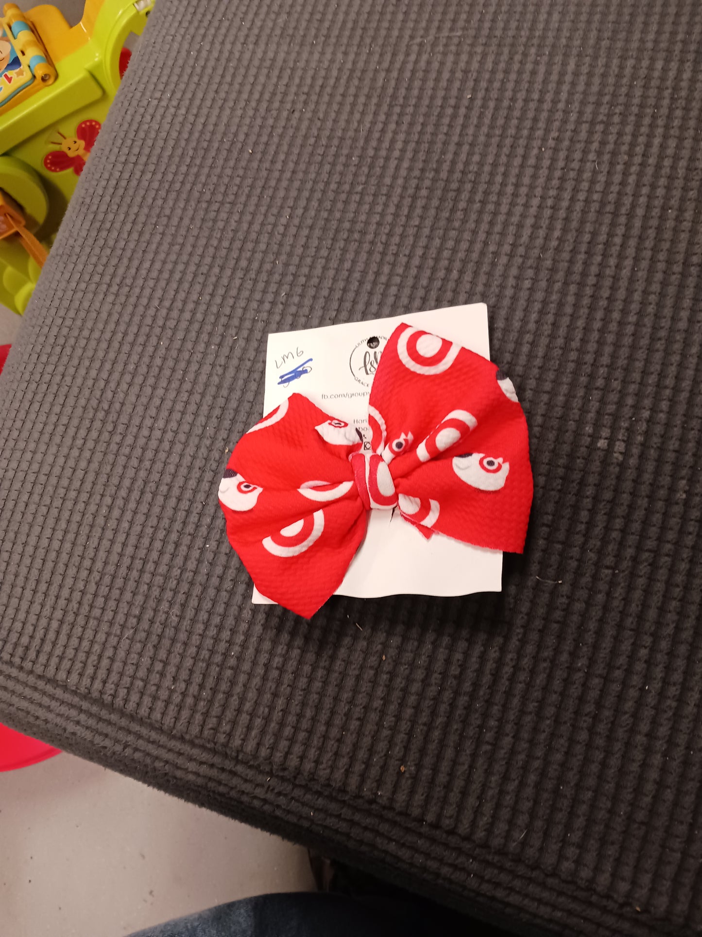 Target Dog Hair Bow