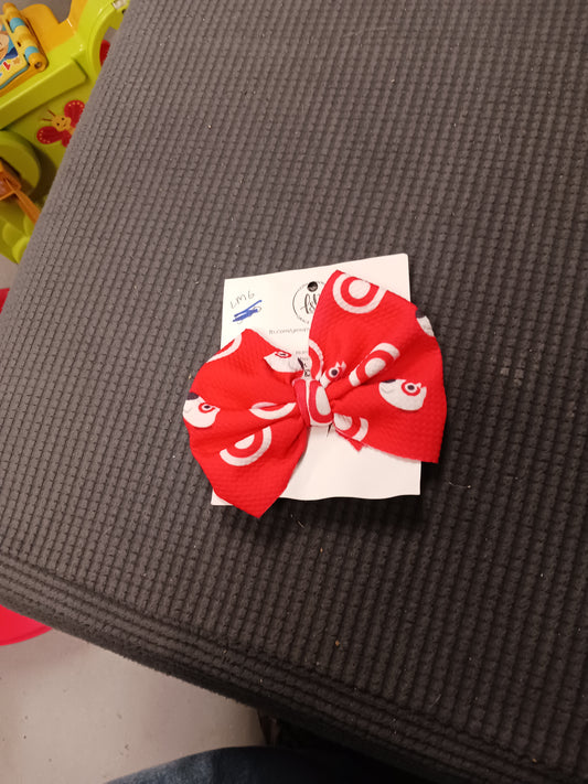 Target Dog Hair Bow