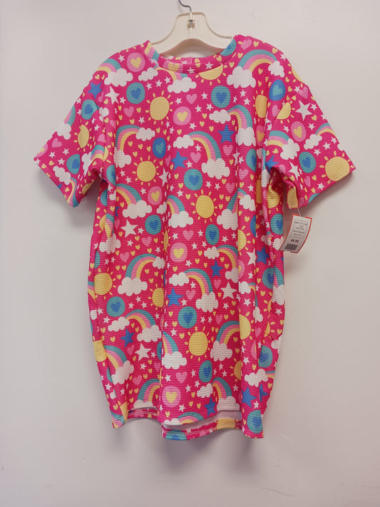 Pink Boutique Rainbow Tshirt Dress, 4T G