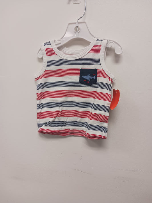 red/white/blue just one you Striped Tank Top, 9M B