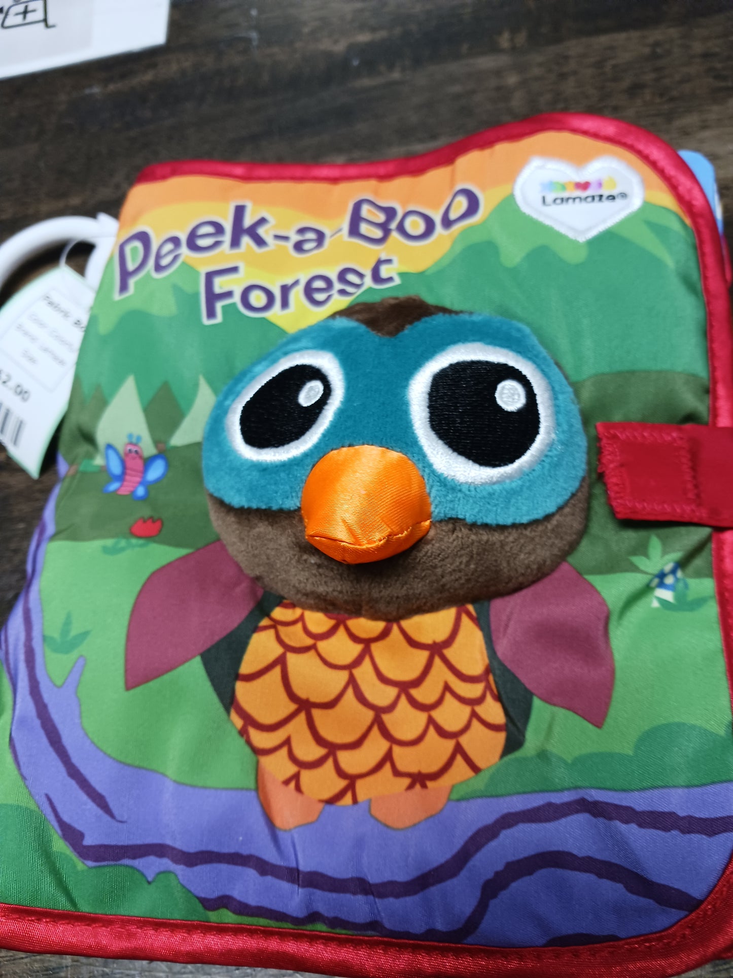 Colorful Lamaze Fabric Book