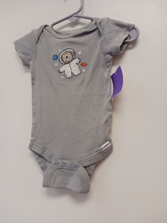 Grey Gerber Onesie, 6M B
