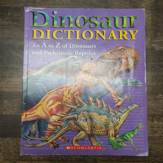 Dinosaur Dictonary Book