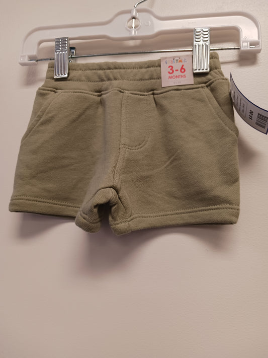 Green Garanimals Shorts, 3M B
