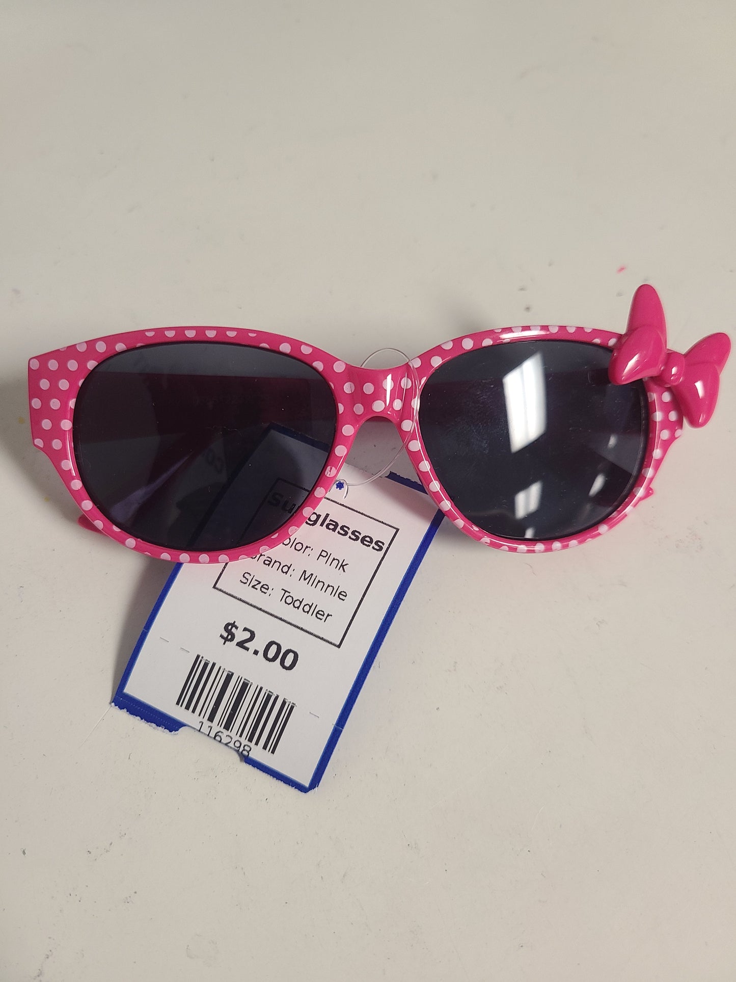 Pink Minnie Sunglasses, Toddler