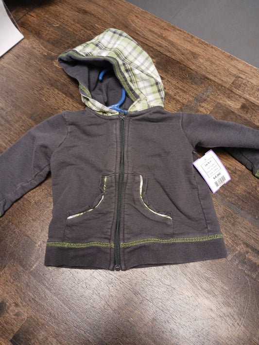 grey Mini Muffin Jacket, 12M B