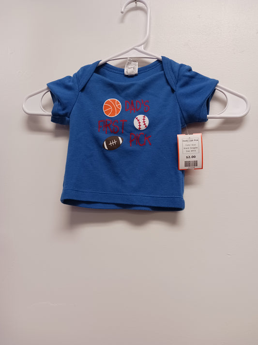 blue Swiggles Dads First Pick, 6M B