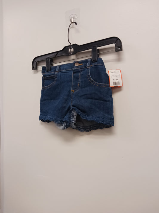 Blue Garanimals Jean Shorts, 18M G