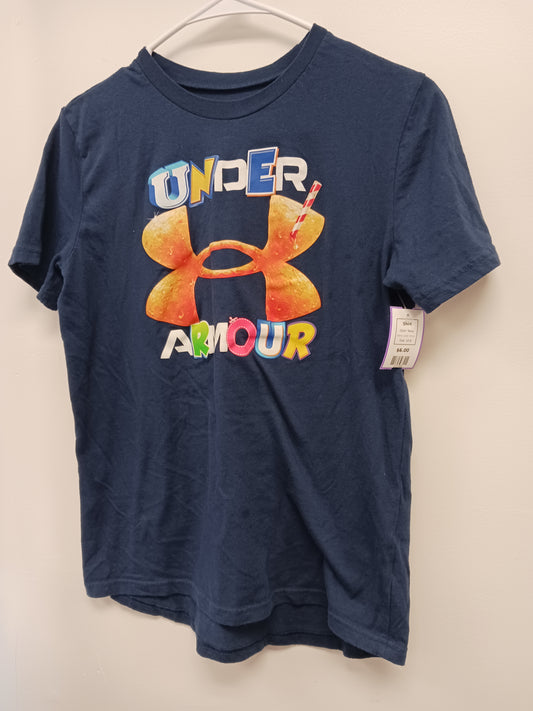 Navy Under Armour Shirt, 10 B