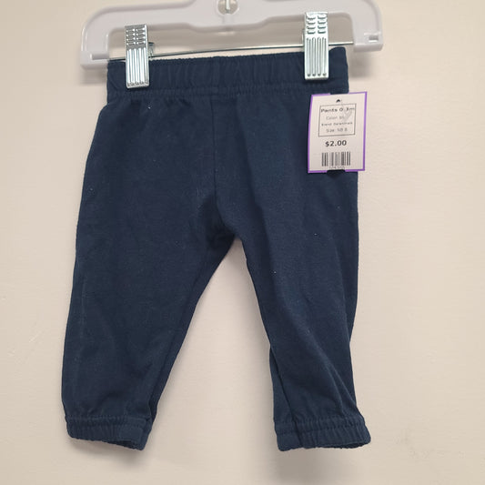 blue Garanimals Pants 0-3m, NB B