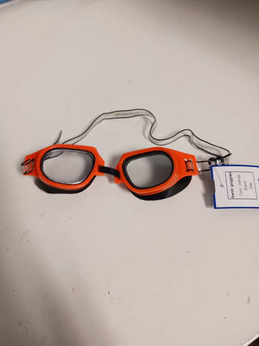 orange  Swim goggles