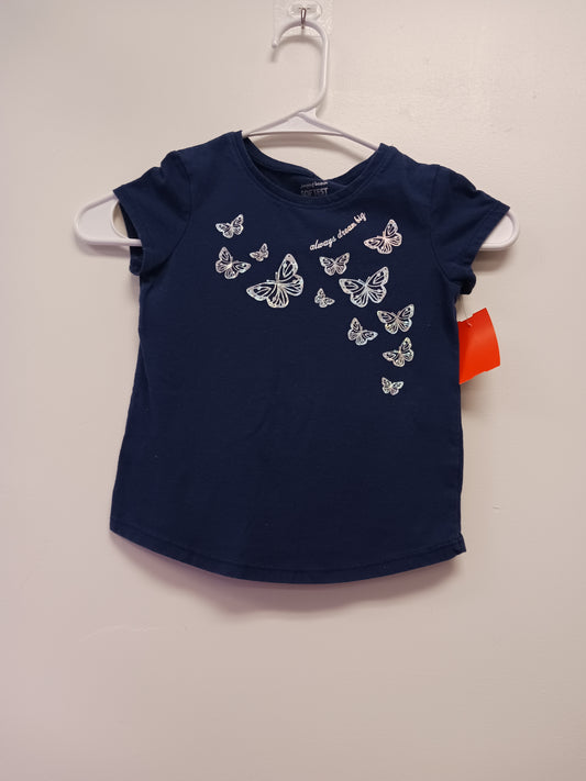 Blue Jumping Bean Butterfly Tshirt, 4T G