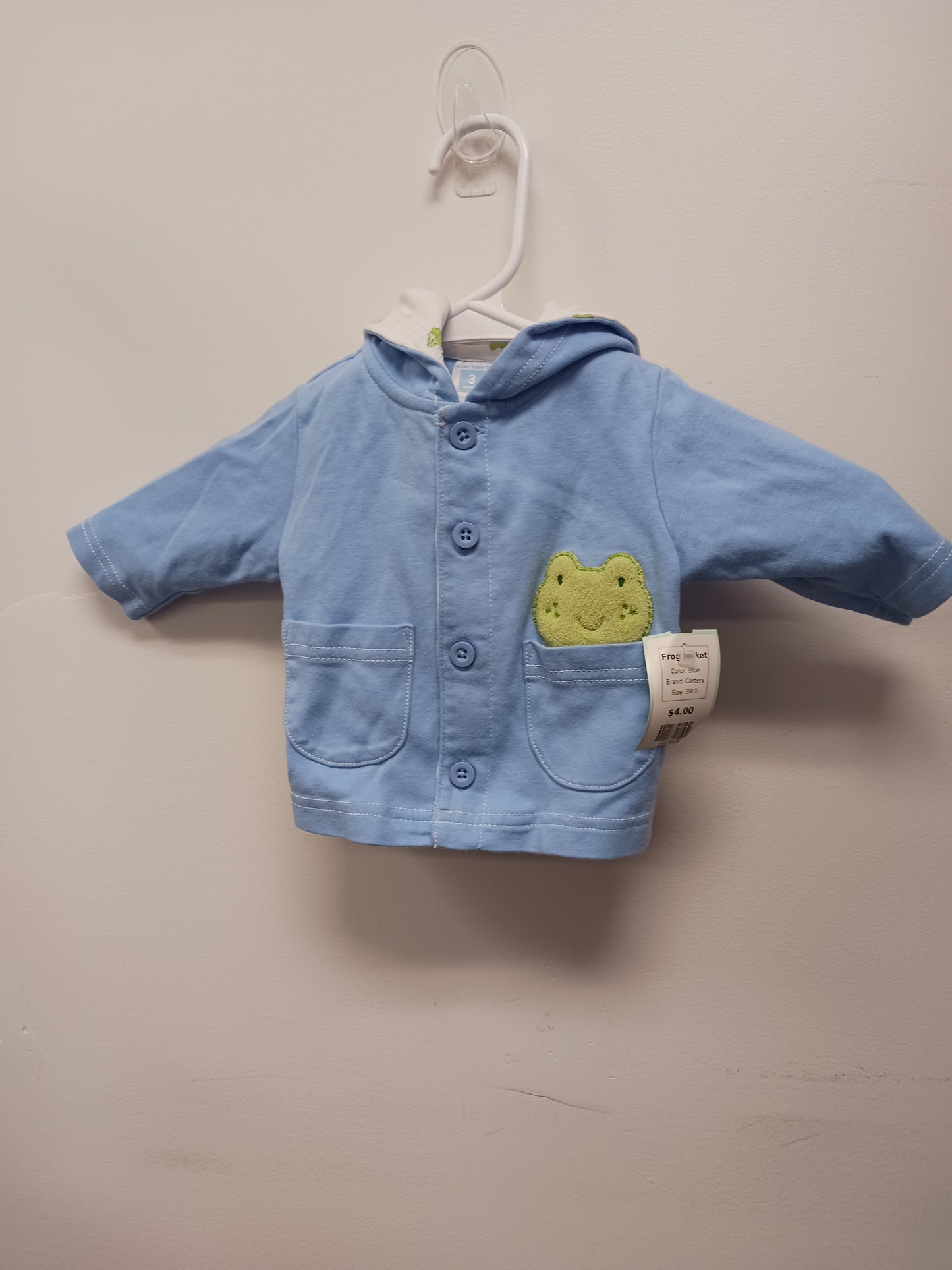 Blue Carters Frog Jacket, 3M B
