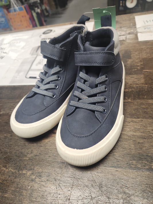 Navy Cat & Jack High Tops, 13Y B