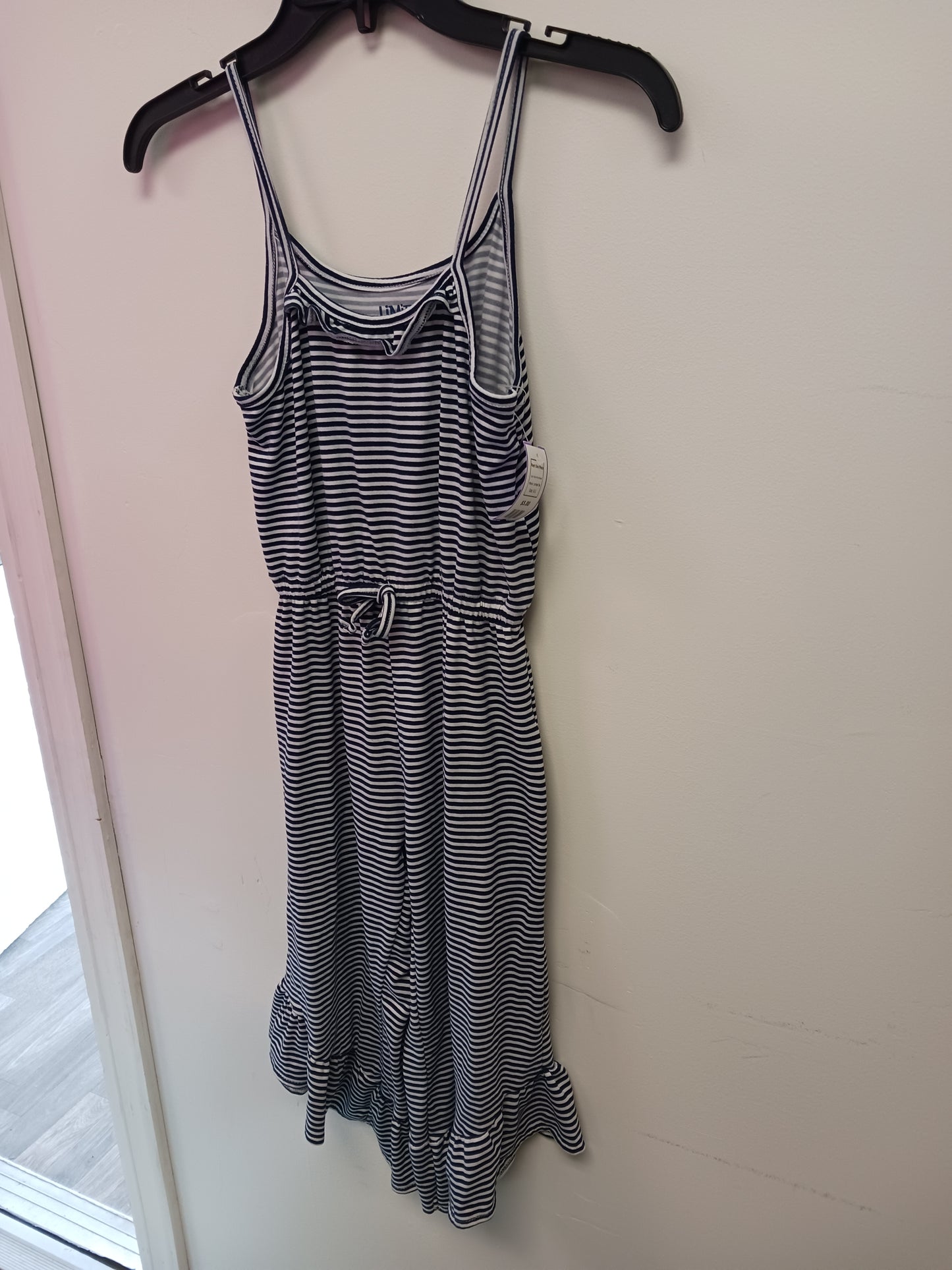 Navy/White Striped Limited Too Pant One Piece, 8 G