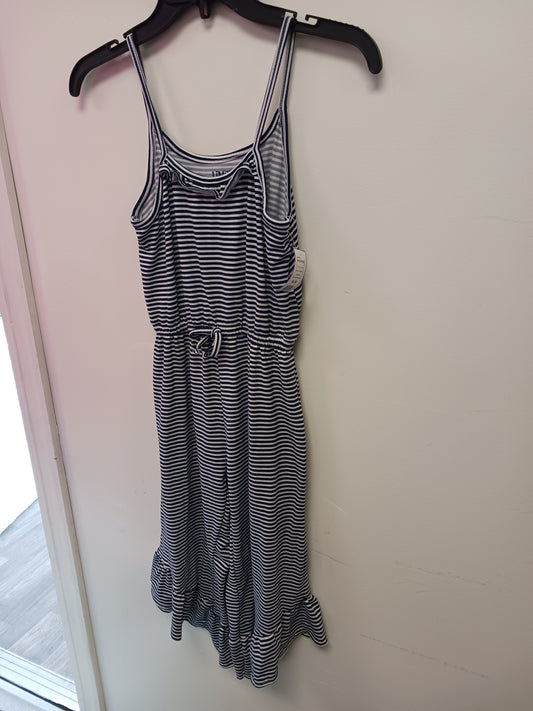 Navy/White Striped Limited Too Pant One Piece, 8 G