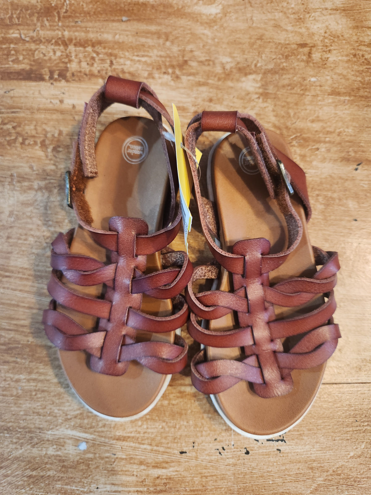 Brown Wonder Nation Sandals, 10C G