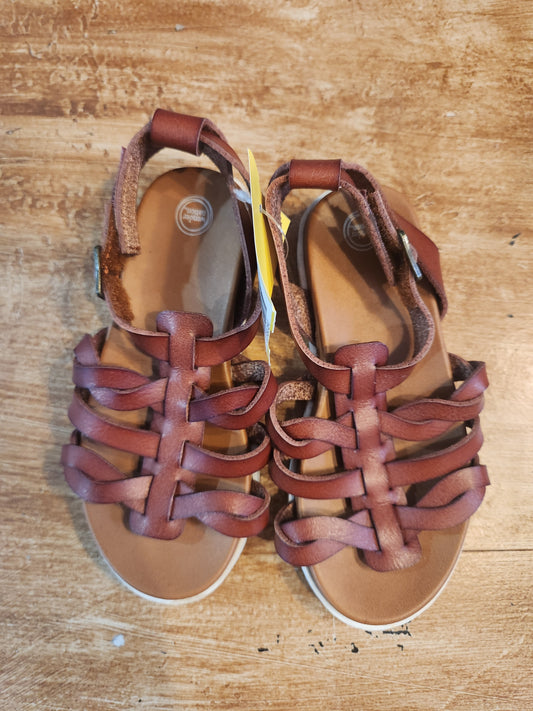 Brown Wonder Nation Sandals, 10C G
