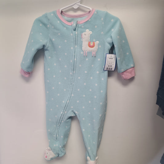 Blue/Pink Llama Absorba Sleeper, 9M G