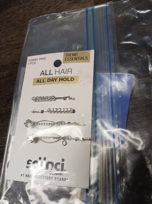 Trend Essentials Pak of Fancy Bobbie Pins