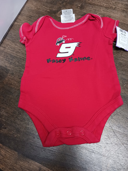 red Winners Circle Kasey Kahne Onesie 0-3m, NB B