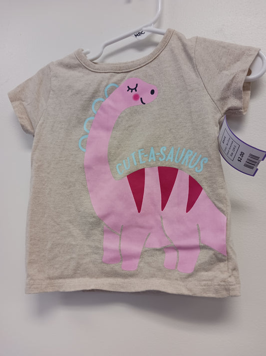 Tan Dino Garanimals Shirt, 12M G