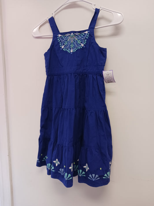Navy Gymboree Dress, 7 G