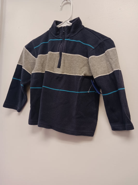 blue Baby Gap Long Sleeve 1/4 Zip Sweater, 5T B