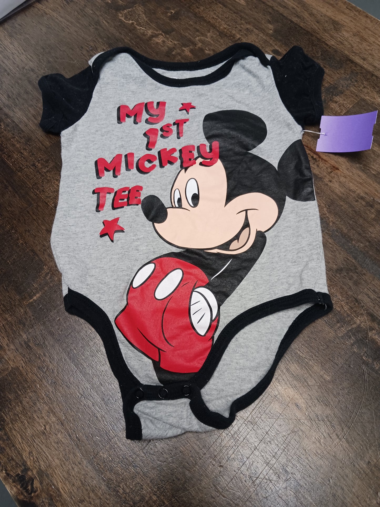 Grey/Black Disney Onesie, 2T B