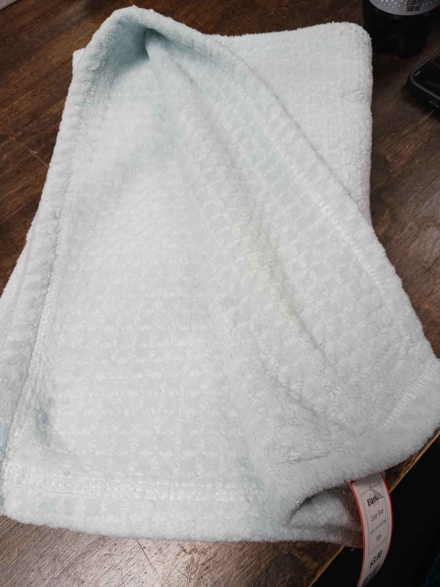 Blue Adirondack Baby Blanket
