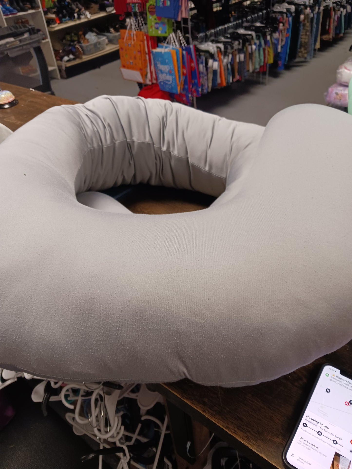 Grey  Pregnancy Pillow