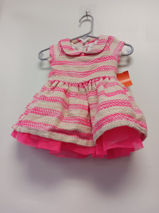 pink Childrens Place Fancy Dress 0/3m, NB G