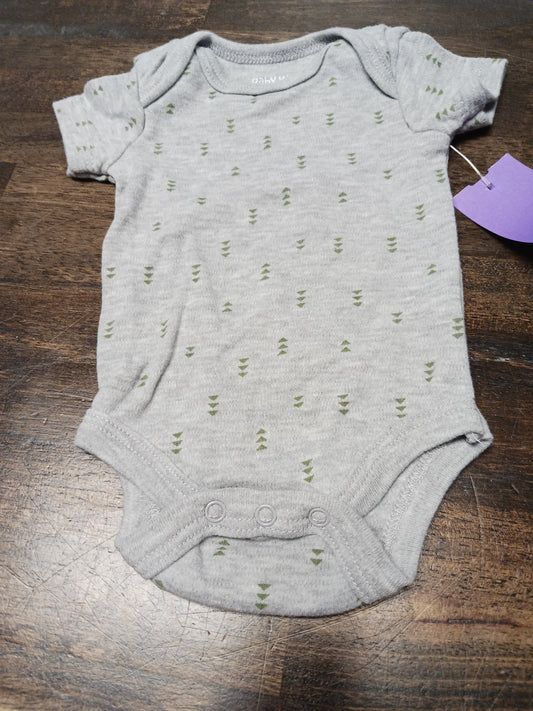 grey Baby Views Arrows Onesie 0-3m, NB B