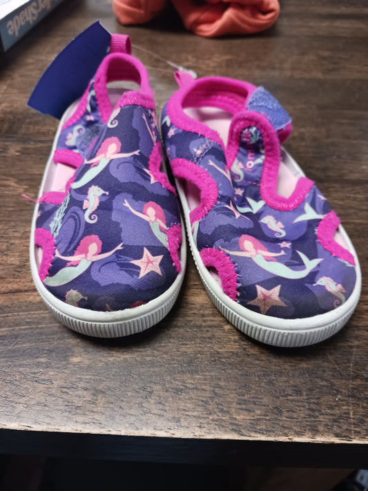 pink/purple Tombik Mermaid Sandals, 7G