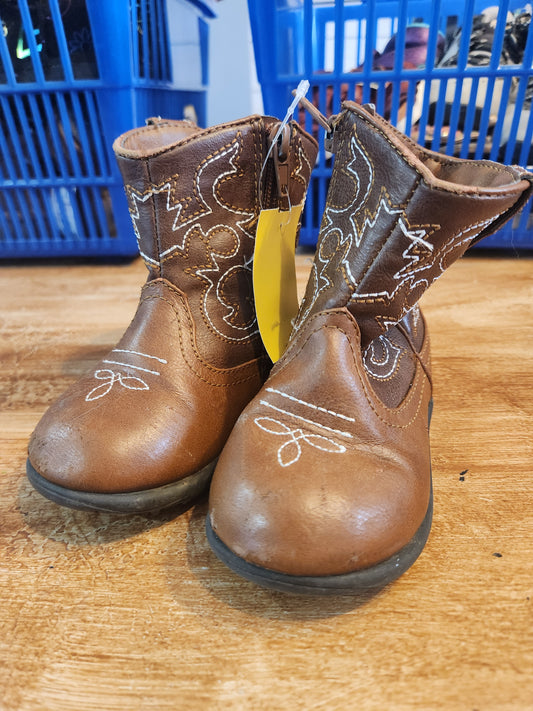 Brown Wonder Nation Boots, 6C G