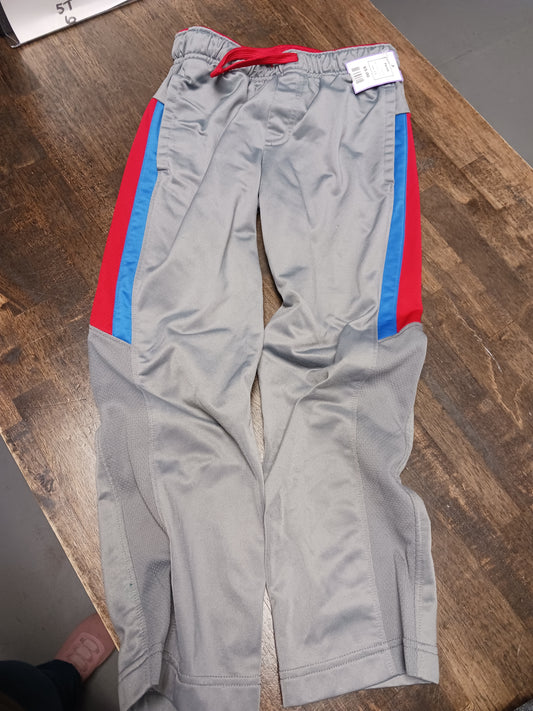 Grey/Blue/Red Athletic Works Pants, 8 B