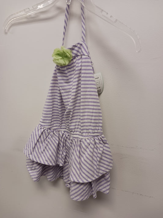Purple/White Striped Gap Dress, 3T G