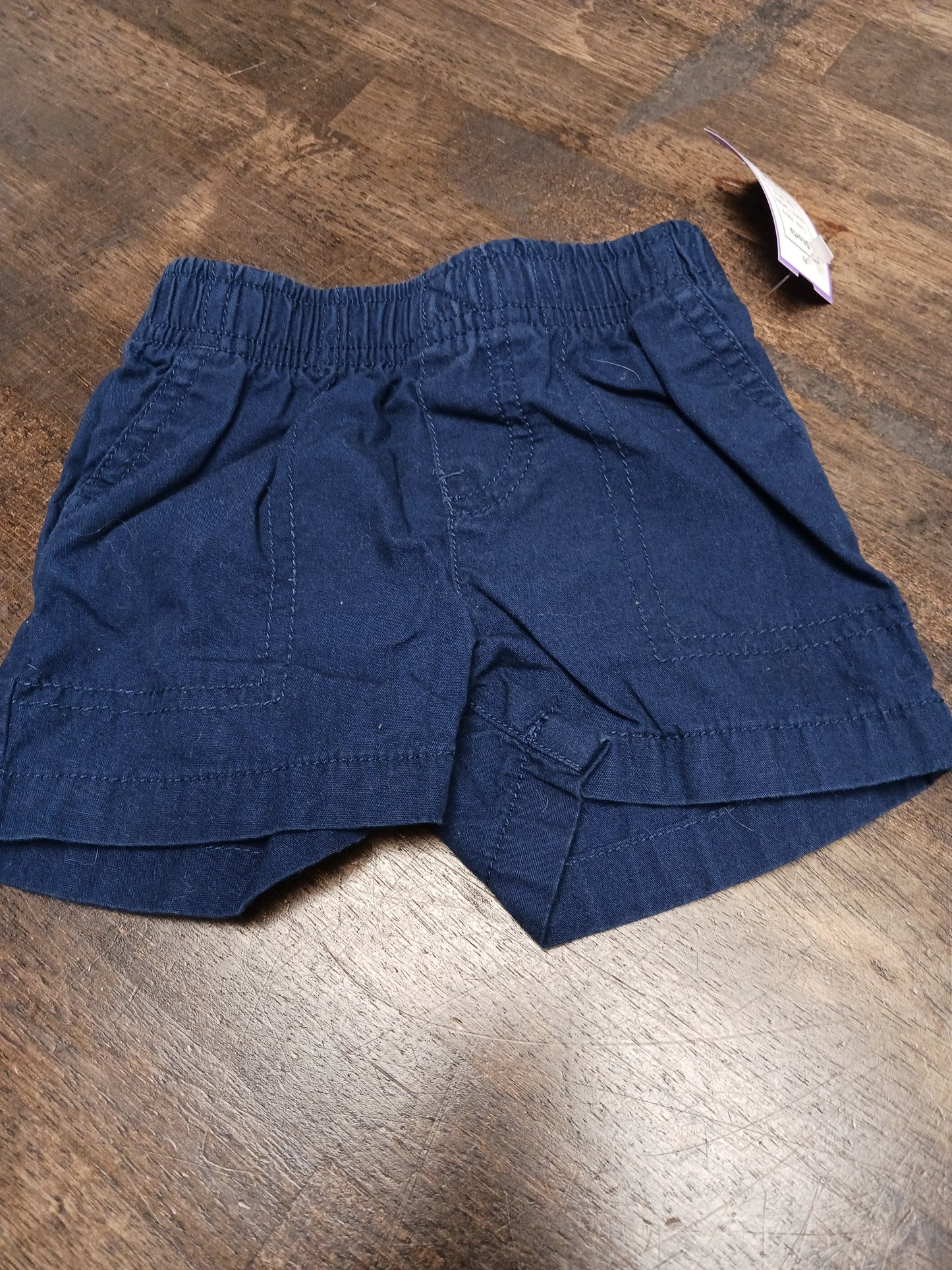 Navy Carters Shorts, 6M B