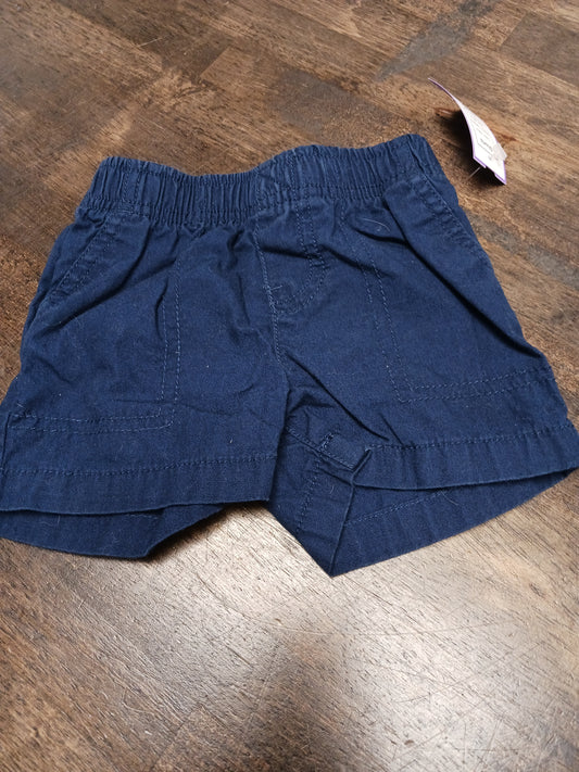 Navy Carters Shorts, 6M B