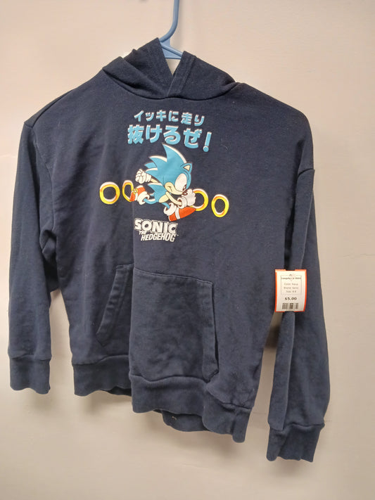 Navy Sonic Longsleeve Shirt, 8 B