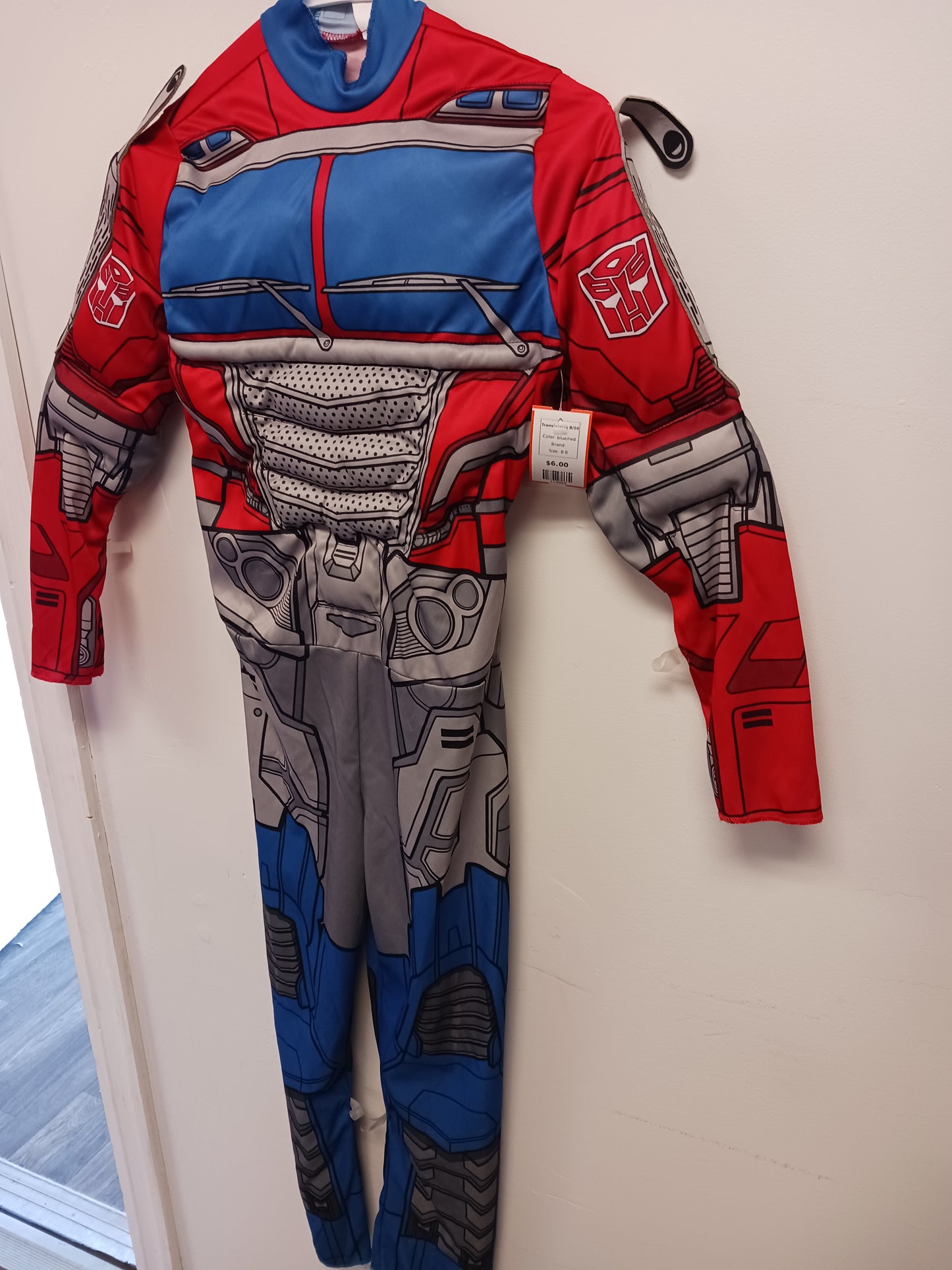 blue/red  Transformer 8/10, 8 B